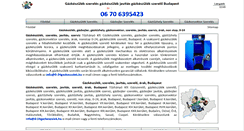 Desktop Screenshot of 0-24gazkeszulek.hu